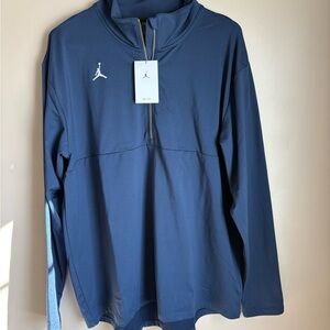 Jordan Navy Half-Zip Pullover